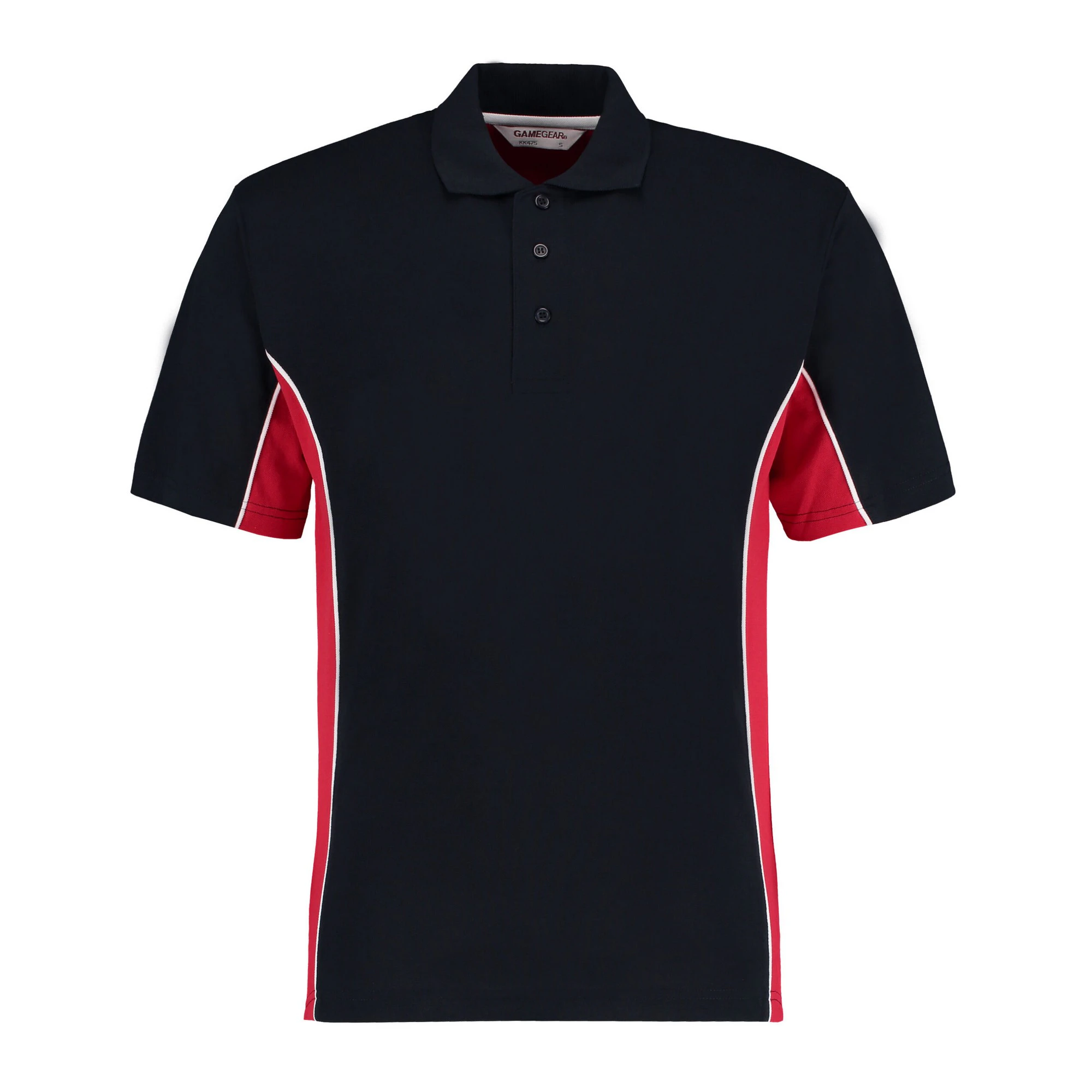 GAMEGEAR Mens Track Classic Polo Shirt (Navy/Red/White) - RW9897