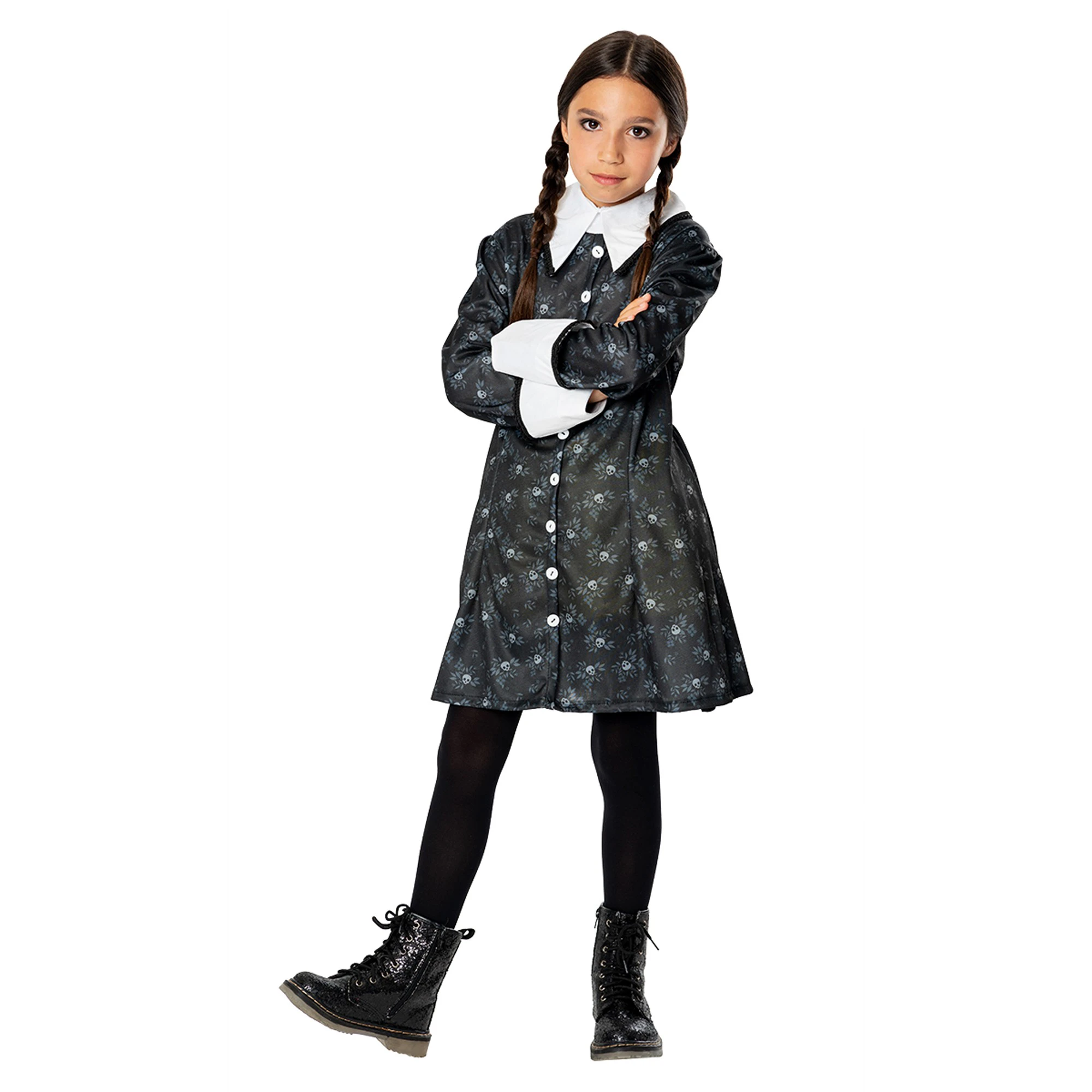 The Addams Family Childrens/Kids Mr Wednesday Costume (Black) - BN5540