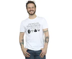 Star Wars Mens Character Heads T-Shirt (White) - BI46761