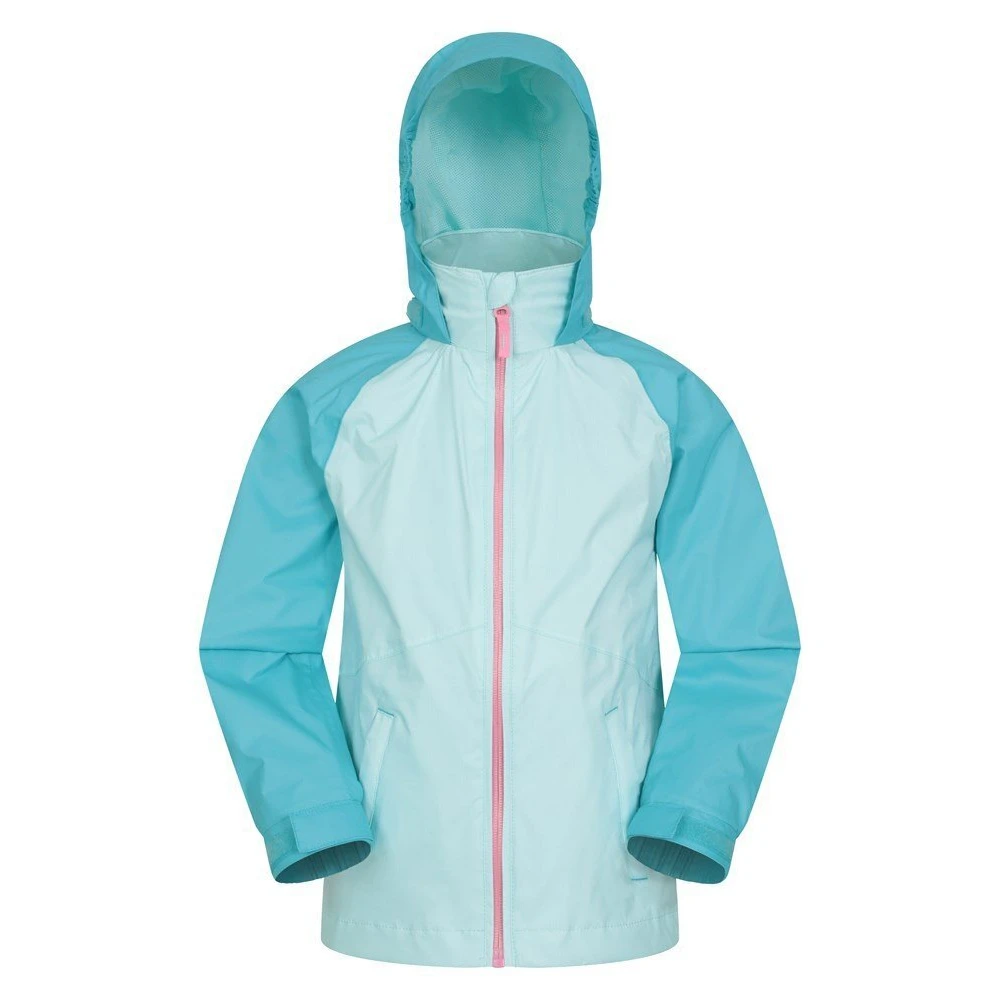 Mountain Warehouse Childrens/Kids Torrent II Waterproof Jacket (Pale Blue) - MW135