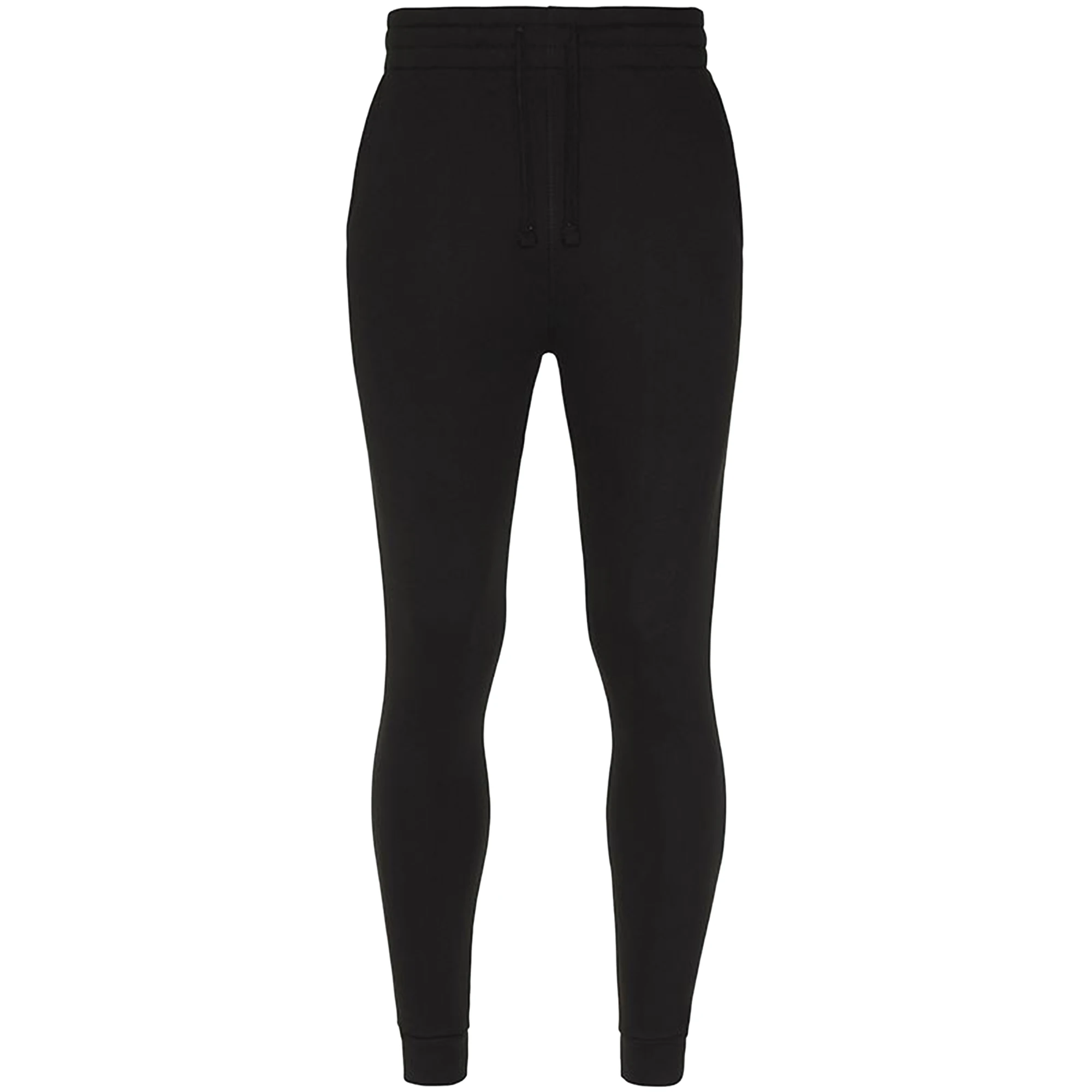 AWDis Hoods Mens Tapered Track Pants (Jet Black) - RW5366