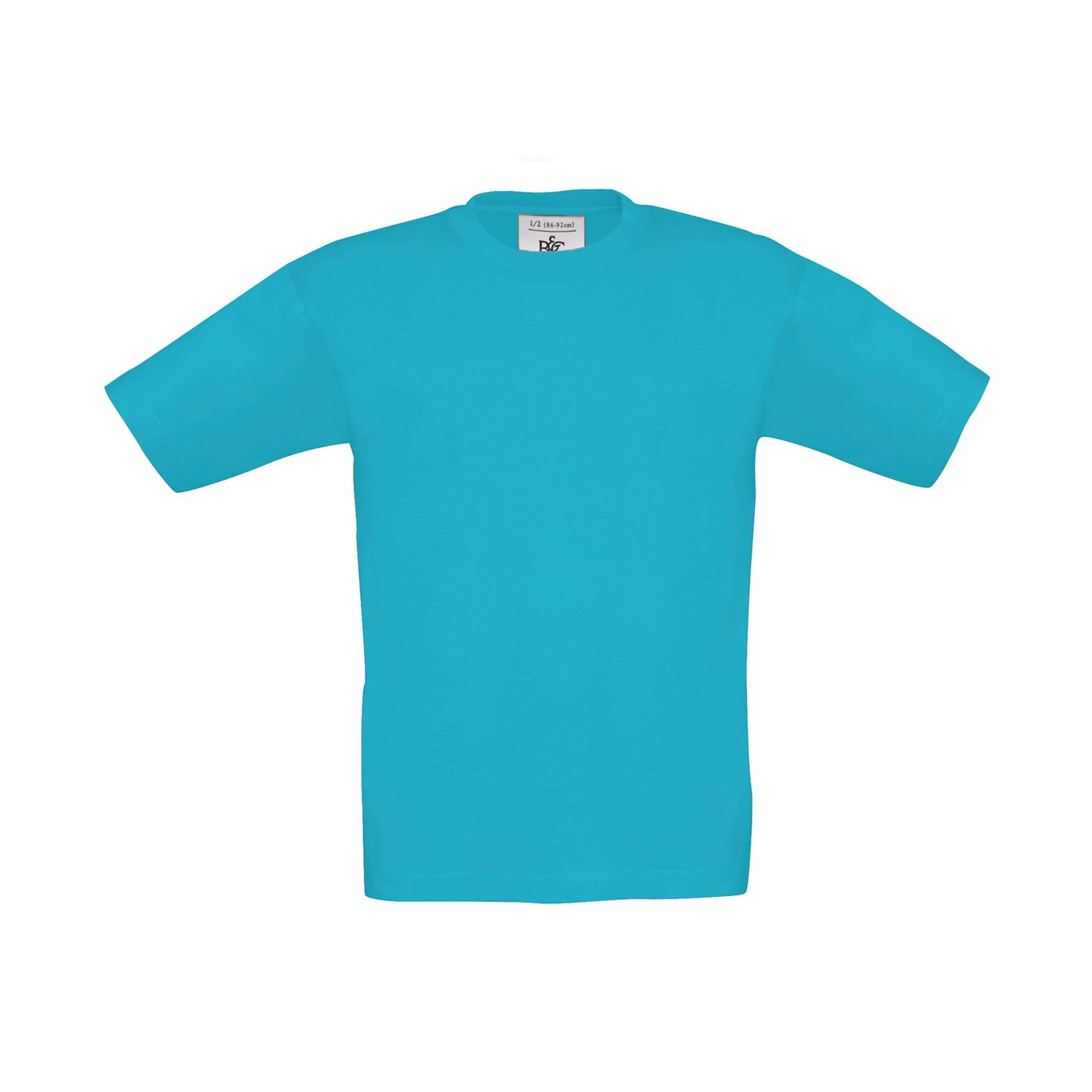 B&C Childrens/Kids Exact 190 T-Shirt (Swimming Pool) - RW9454