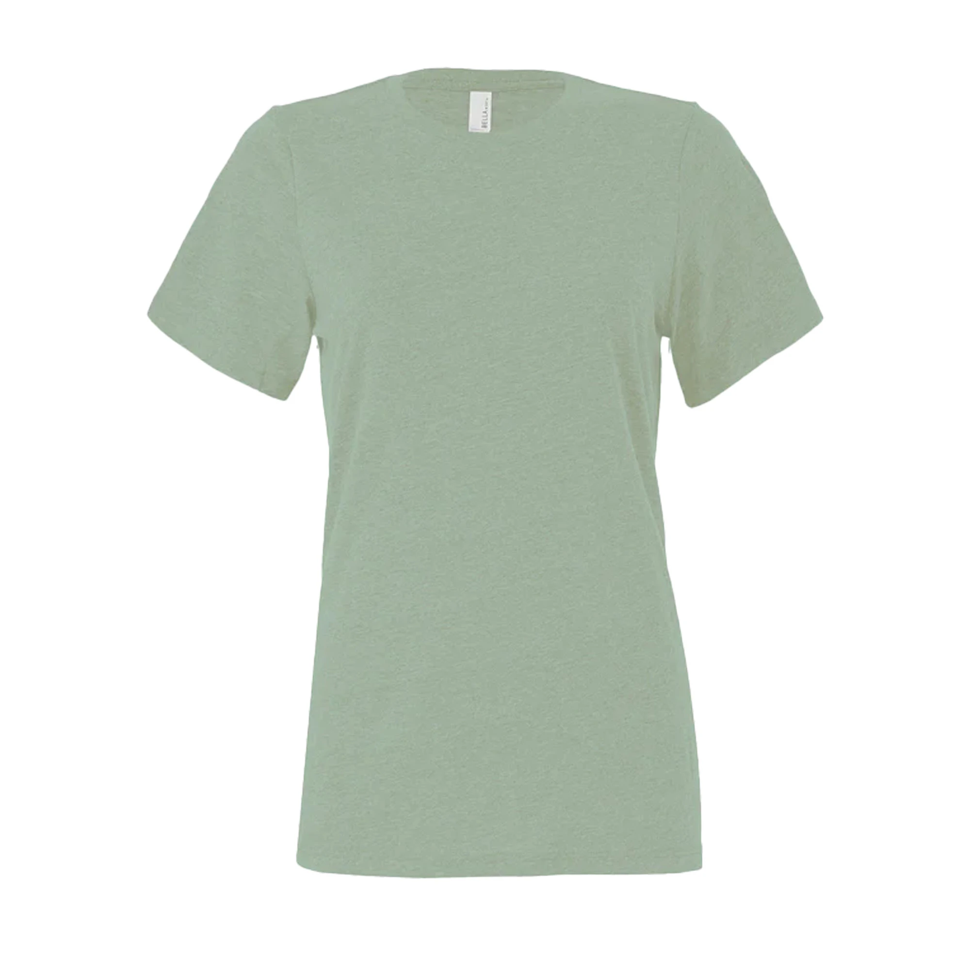 Bella + Canvas Womens Heather Jersey T-Shirt (Heather Sage) - RW8594