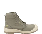 Safety Jogger Mens ECODESERT S1P Mid Cut Safety Boots (Khaki Green) - FS10270