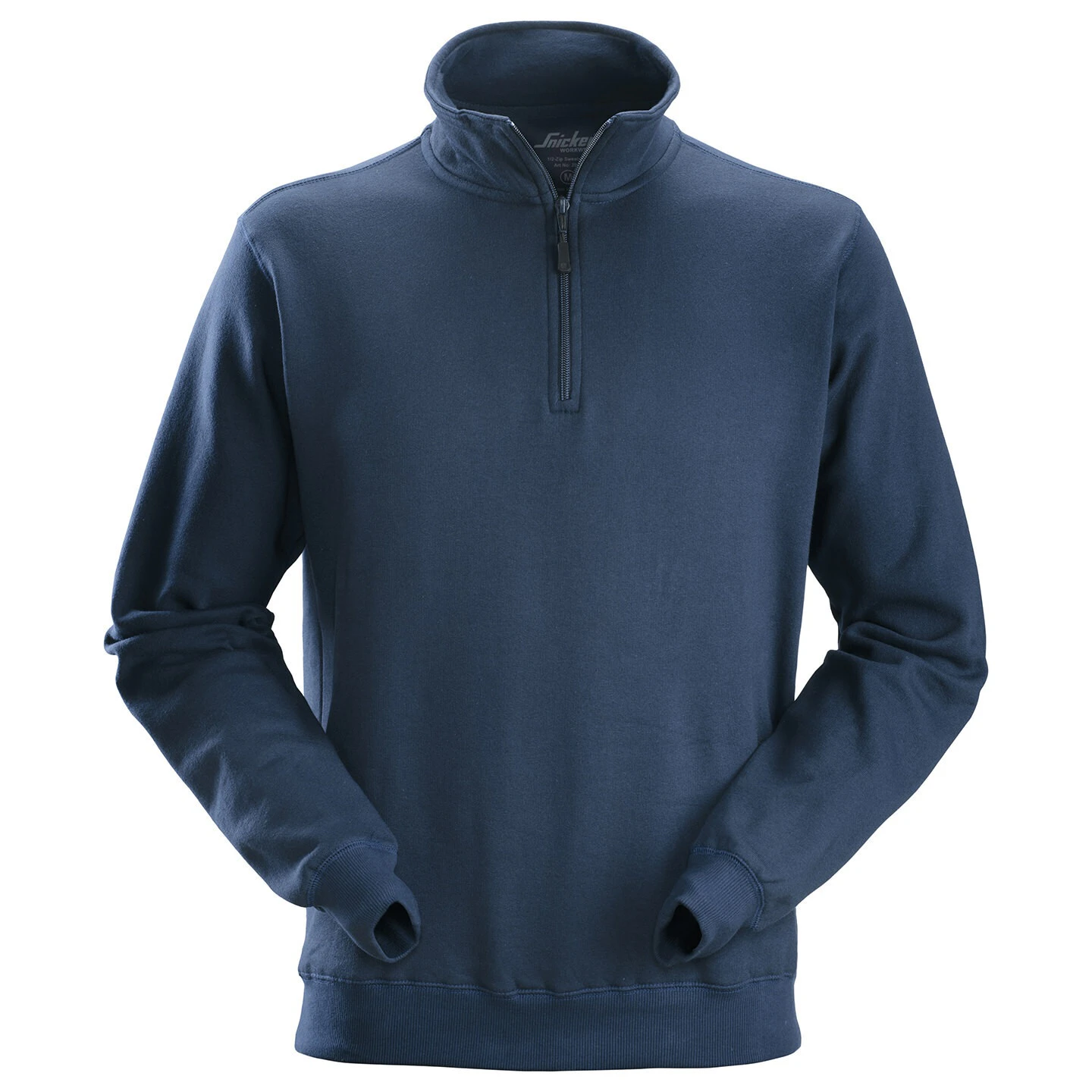 Snickers Mens Half Zip Sweatshirt (Navy) - RW8392