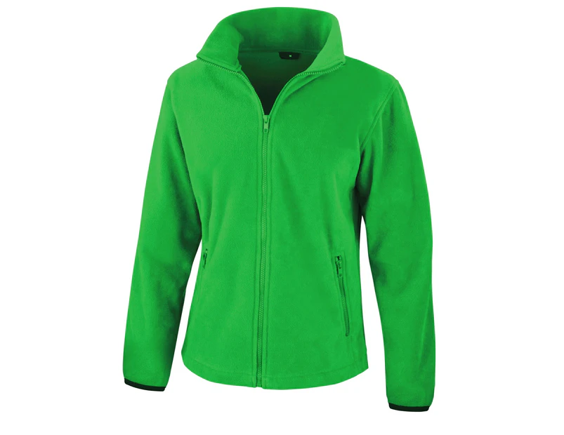 Result Core Womens Norse Outdoor Fashion Fleece Jacket (Vivid Green) - RW9773