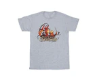 Disney Mens The Nightmare Before Christmas Christmas Terror T-Shirt (Sports Grey) - BI51534