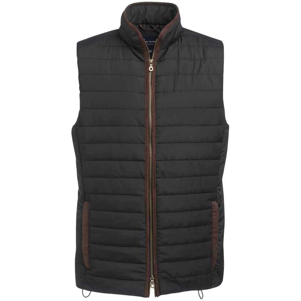 Brook Taverner Unisex Adult Tampa Gilet (Black) - PC6545