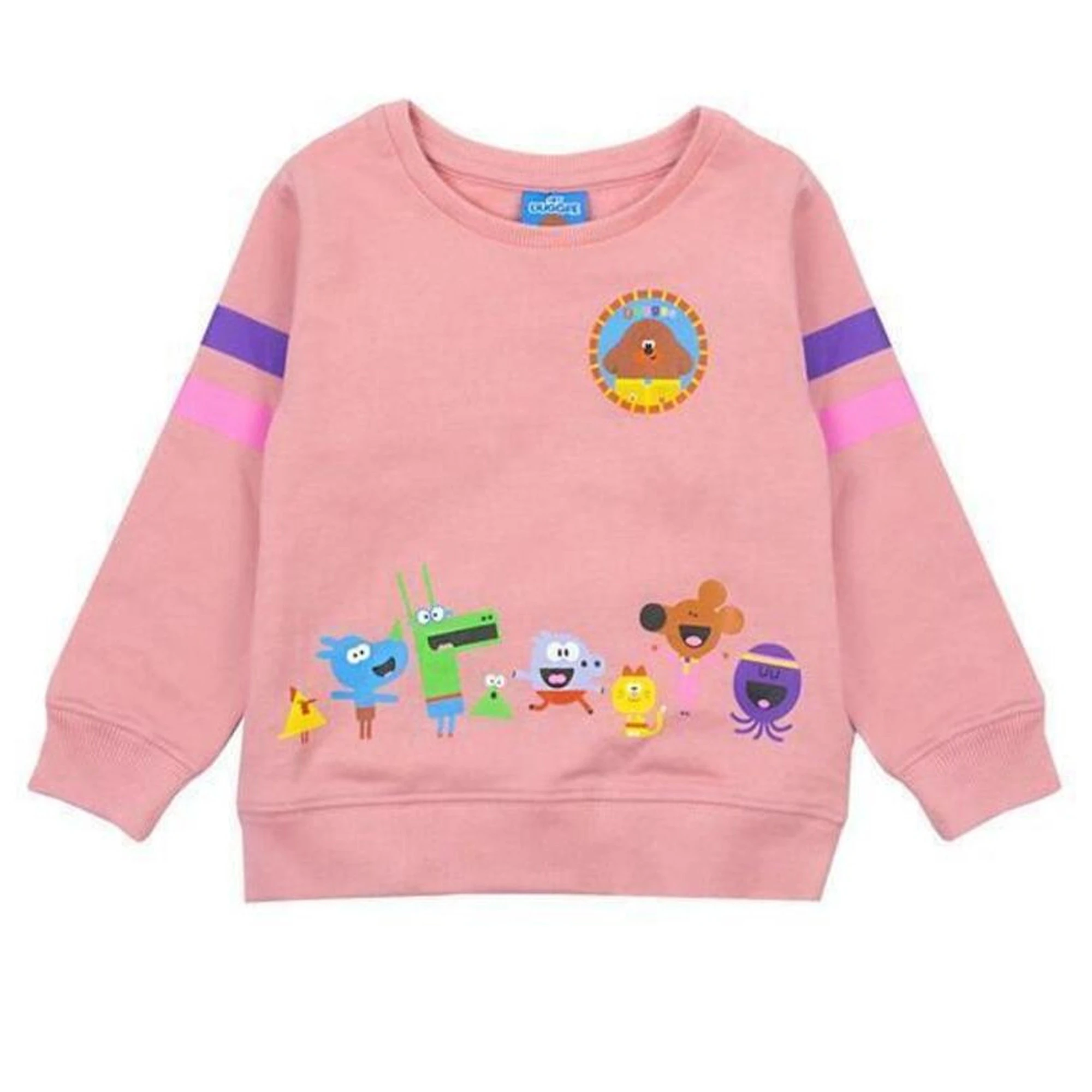 Hey Duggee Girls Squirrel Club Sweatshirt (Pink) - NS6441