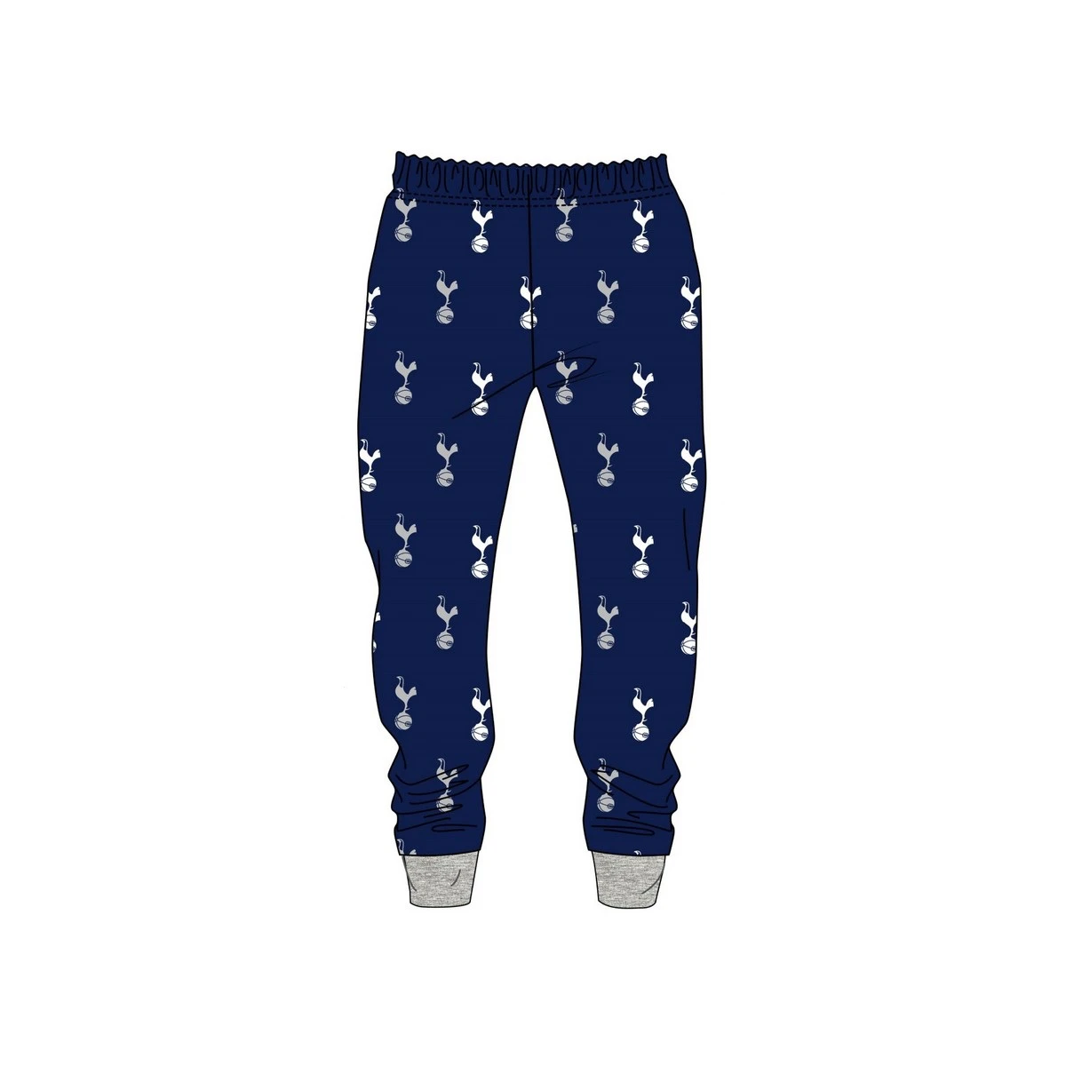 Tottenham Hotspur FC Mens Fleece Lounge Pants (Blue/Grey) - SG21124