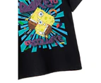 SpongeBob SquarePants Boys Dare To Be Square T-Shirt (Black) - NS7845