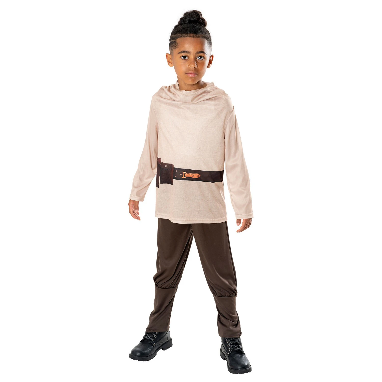 Star Wars: Obi-Wan Kenobi Childrens/Kids Costume (Brown/Cream) - BN4673