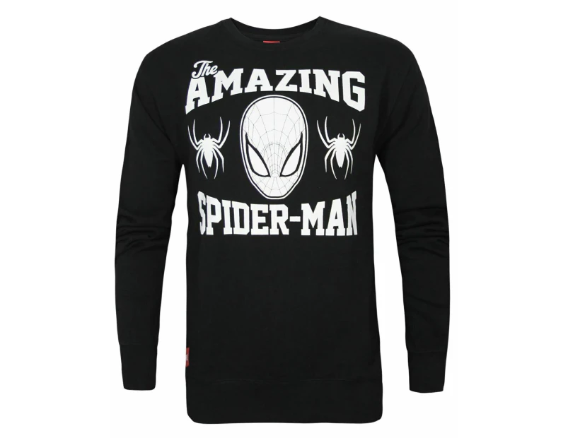 Spider-Man Mens Amazing Spider-Man Sweatshirt (Black) - NS6336