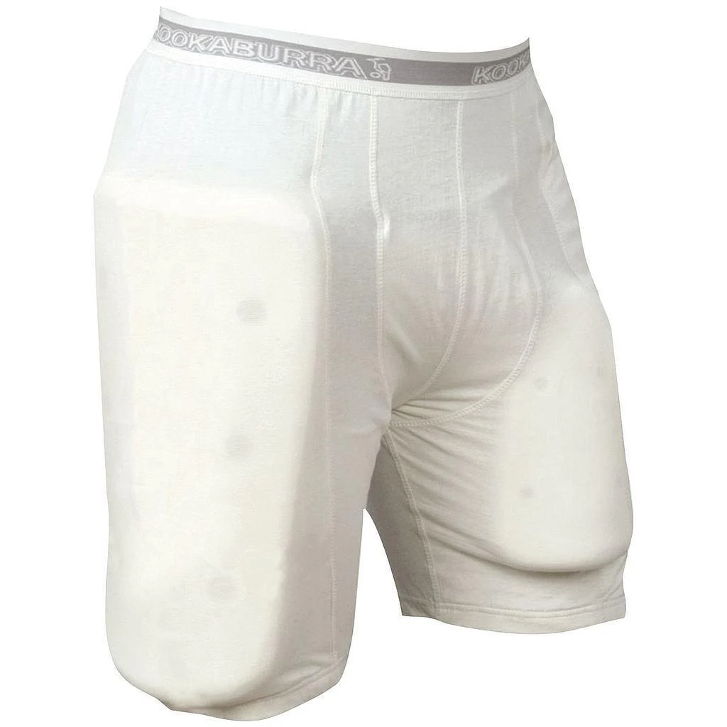 Kookaburra Childrens/Kids Protection Shorts (White) - CS1782