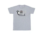 Looney Tunes Mens Happy Holidays T-Shirt (Sports Grey) - BI50668