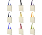 Bullet Nevada Cotton Tote (Pack Of 2) (Natural/Navy) - PF2383