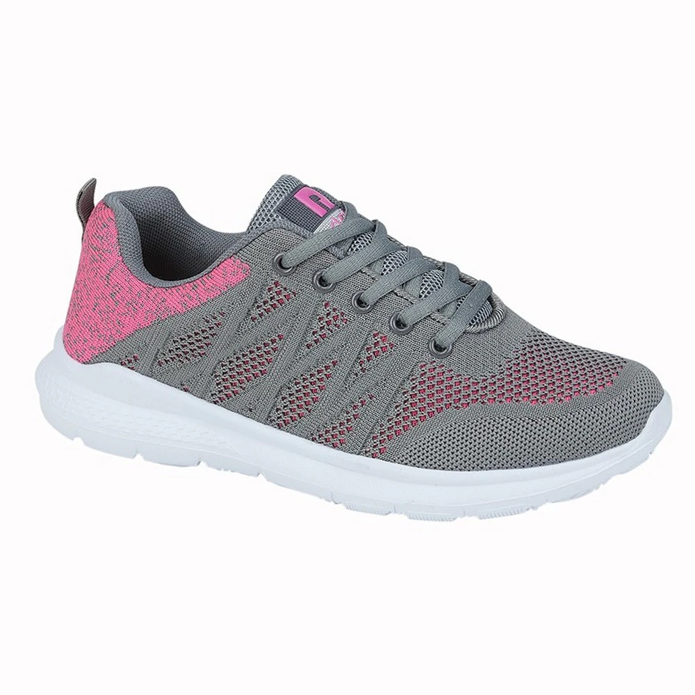 Rdek Womens Aurora Trainers (Pink/Grey) - DF2232