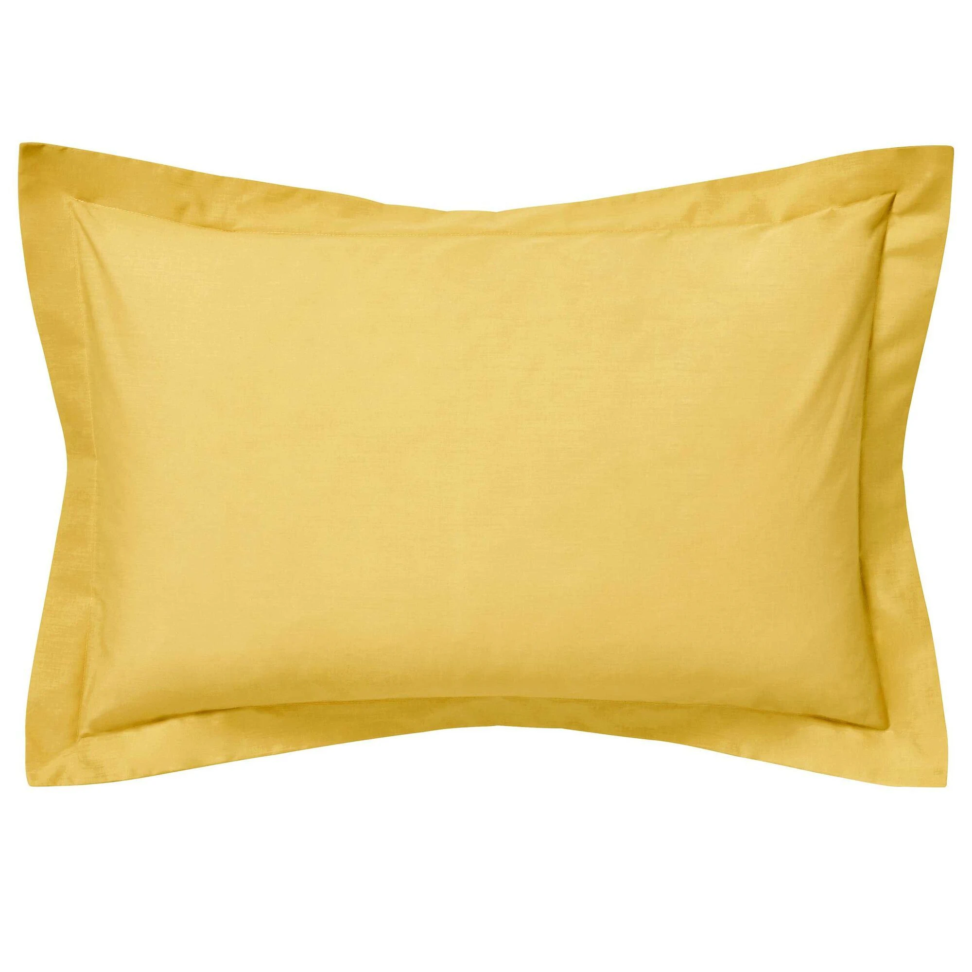 Belledorm Egyptian Cotton Oxford Pillowcase (Pack of 2) (Ochre Yellow) - BM406