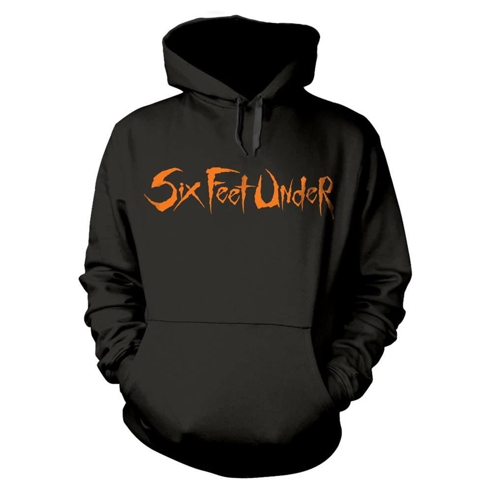 Six Feet Under Unisex Adult Haunted Hoodie (Black) - PH2047