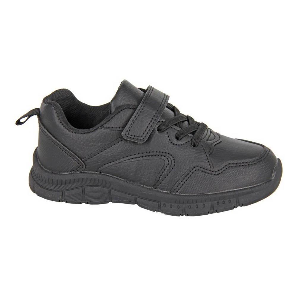 Route 21 Boys Touch Fastening Trainers (Black) - DF2387