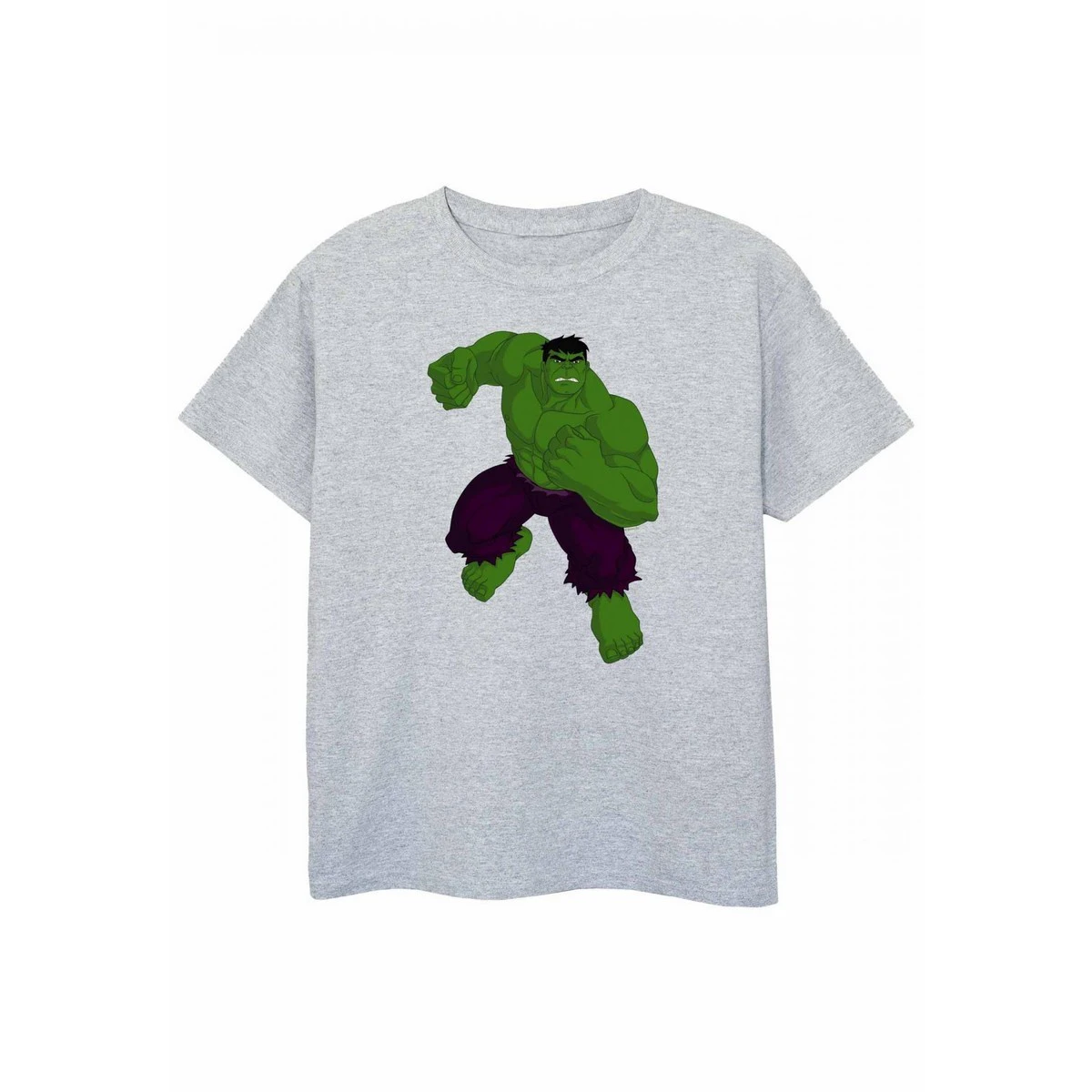 Hulk Boys T-Shirt (Sports Grey/Green) - BI364