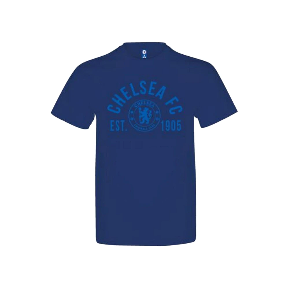 Chelsea FC Unisex Adult T-Shirt (Navy) - BS2100