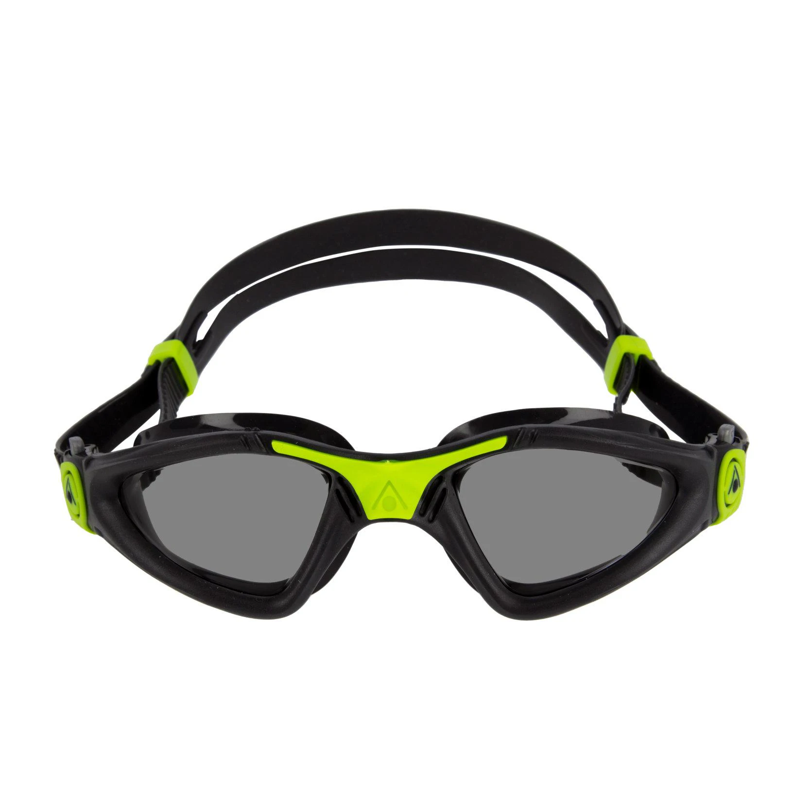 Aquasphere Childrens/Kids Kayenne Clear Swimming Goggles (Dark Grey/Green) - CS1101