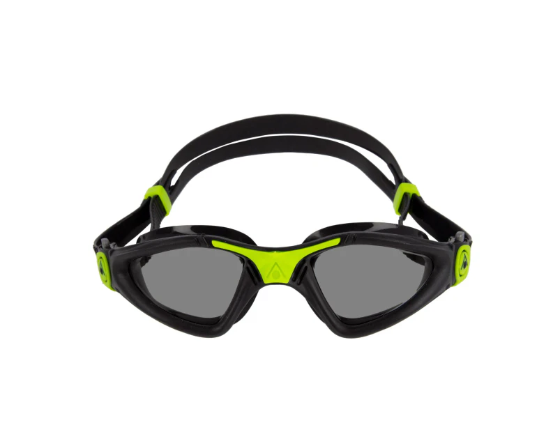 Aquasphere Childrens/Kids Kayenne Clear Swimming Goggles (Dark Grey/Green) - CS1101