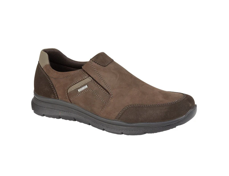 IMAC Mens Leather Casual Shoes (Brown) - DF2098