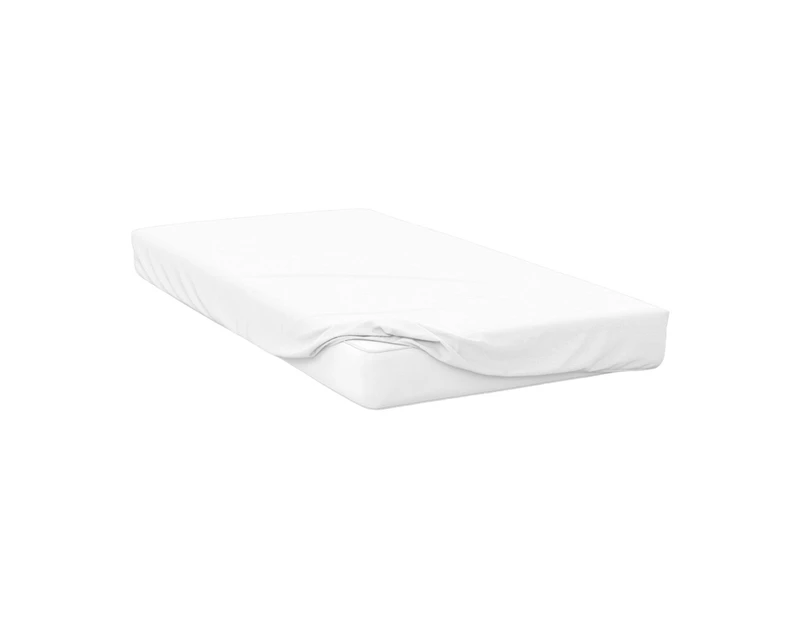 Belledorm 200 Thread Count Egyptian Cotton Deep Fitted Sheet (White) - BM114