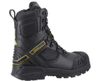 Amblers Mens Dynamite Grain Leather Safety Boots (Black) - FS10462