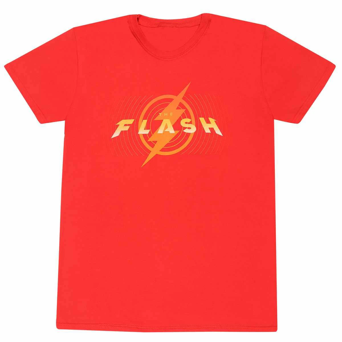 The Flash Unisex Adult Logo T-Shirt (Red) - HE1522