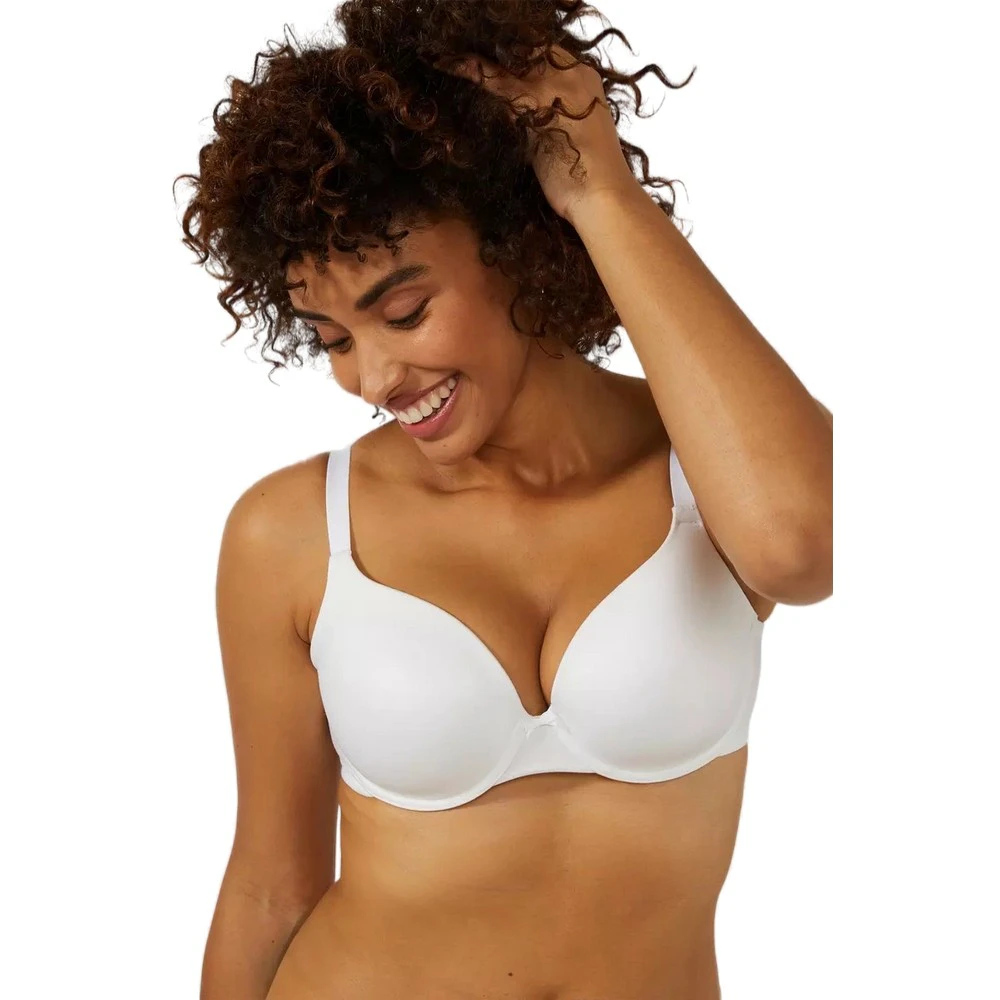 Gorgeous Womens T-Shirt Bra (White) - DH2906