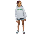 DC Comics Girls Green Lantern Text Logo Hoodie (Sports Grey) - BI6201