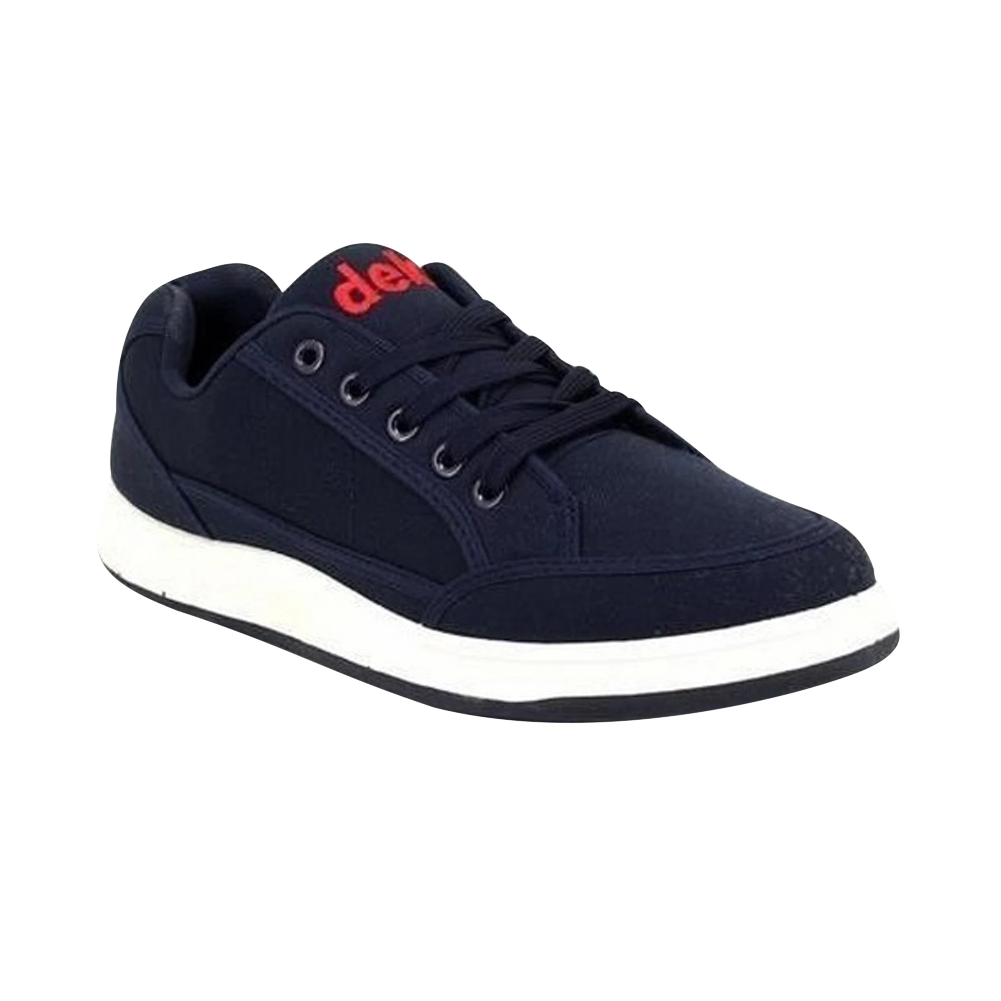 Dek Mens Charlie 5 Eye Leisure Shoes (Navy Blue) - DF722