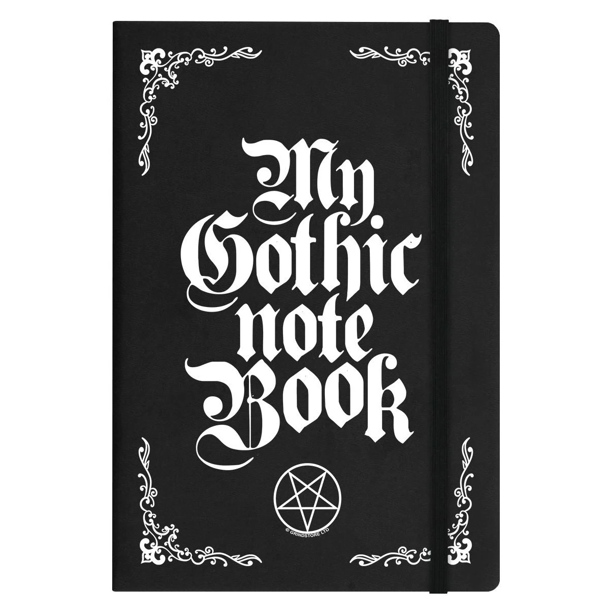 Grindstore My Gothic A5 Notebook (Black/White) - GR2671