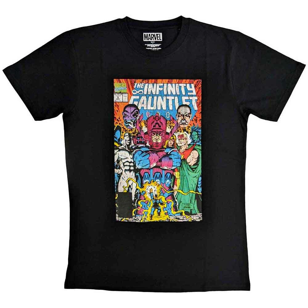 Marvel Comics Unisex Adult Infinity Gauntlet T-Shirt (Black) - RO10171