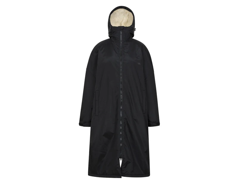 Mountain Warehouse Womens Tidal Waterproof Changing Robe (Black) - MW2013