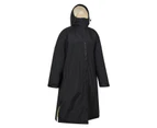 Mountain Warehouse Womens Tidal Waterproof Changing Robe (Black) - MW2013