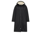 Mountain Warehouse Womens Tidal Waterproof Changing Robe (Black) - MW2013