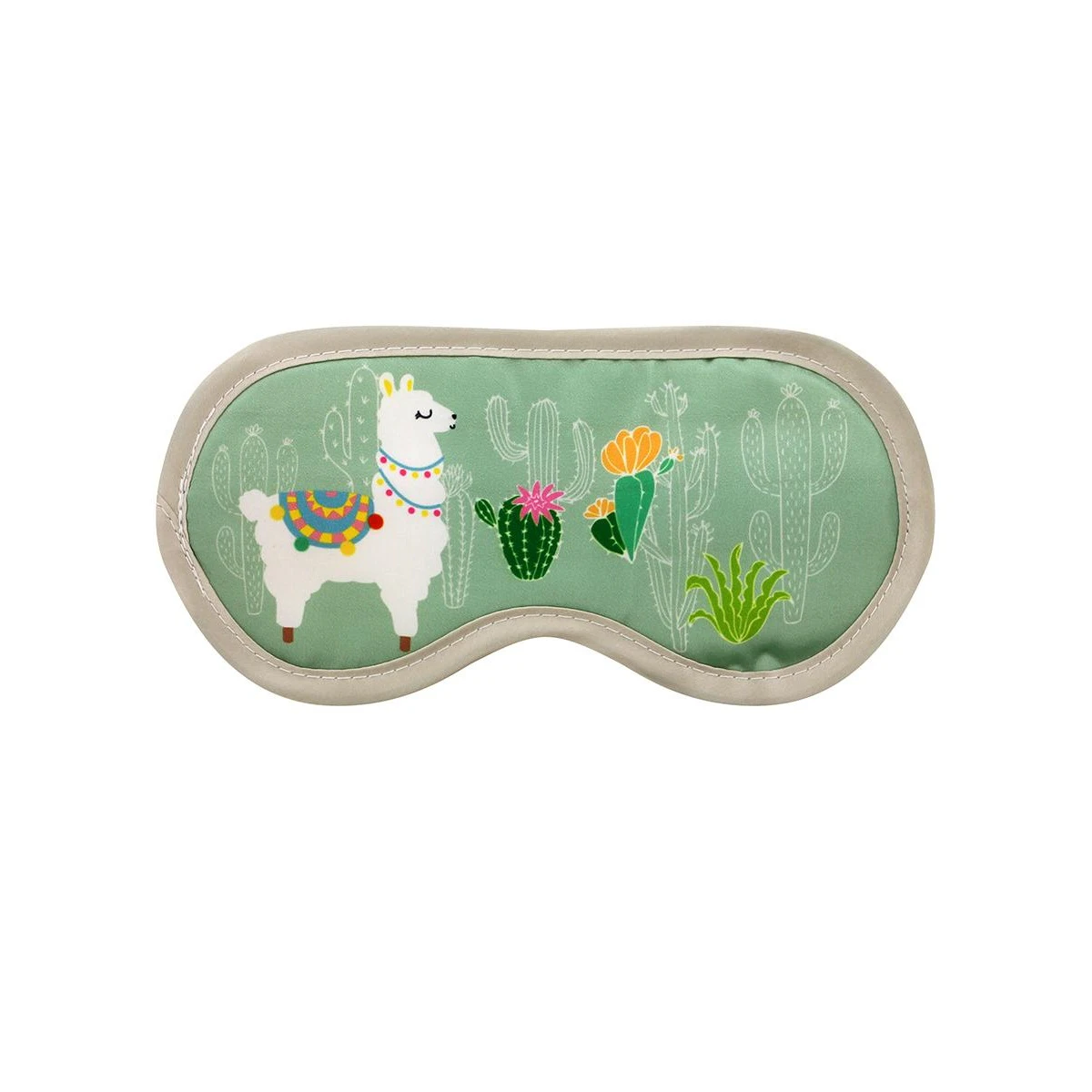 Grindstore Cacti Llama Eye Mask (Green) - GR257