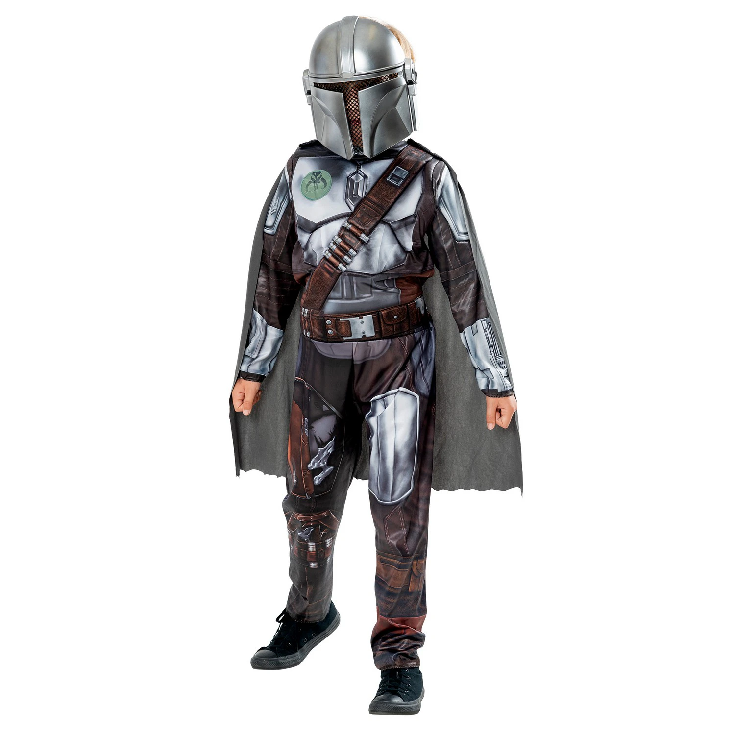 Star Wars: The Mandalorian Childrens/Kids Costume (Black) - BN4942