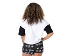 Barbie Womens Short Pyjama Set (Black/White) - NS7523