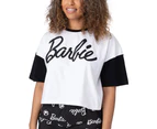 Barbie Womens Short Pyjama Set (Black/White) - NS7523