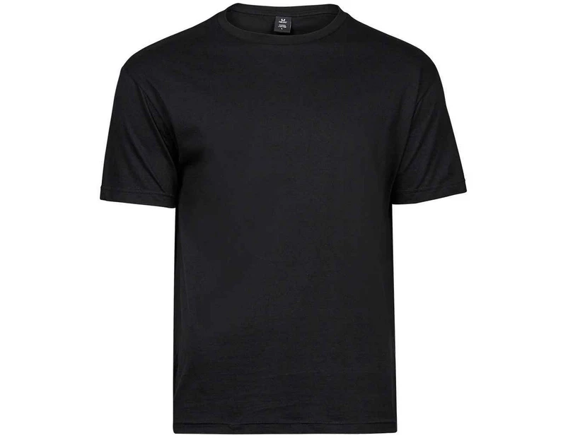 Tee Jays Mens Fashion Soft Touch T-Shirt (Black) - PC5707