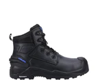 Amblers Mens AS980C Crusader Grain Leather Safety Boots (Black) - FS10264