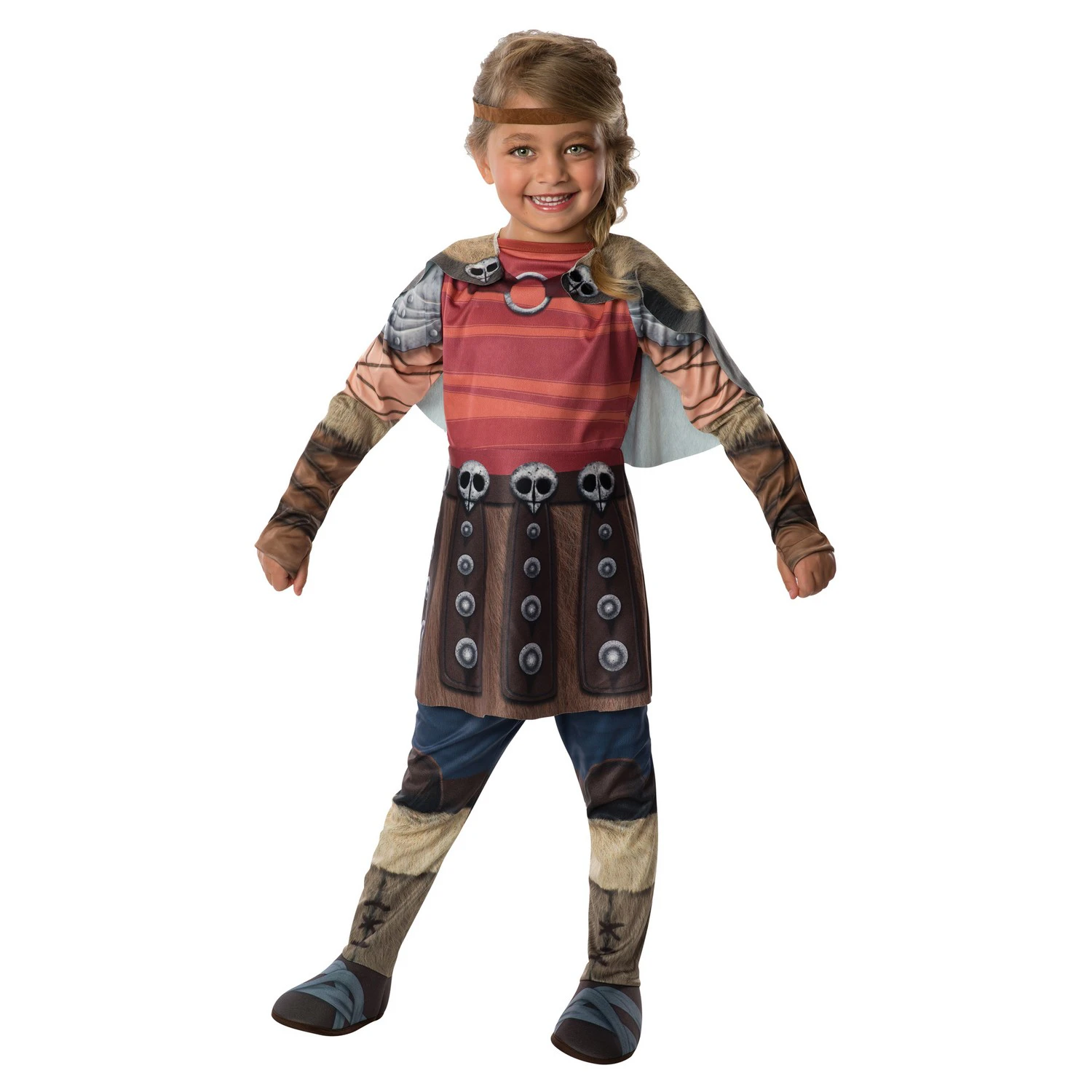 How To Train Your Dragon Childrens/Kids Astrid Hofferson Costume (Multicoloured) - BN5401