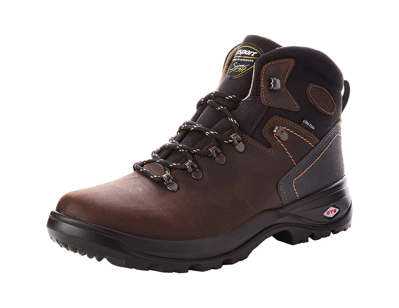 Grisport Childrens/Kids Pennine Waxy Leather Walking Boots (Brown) - GS136