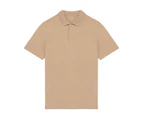 Native Spirit Mens Jersey Polo Shirt (Wet Sand) - PC5113