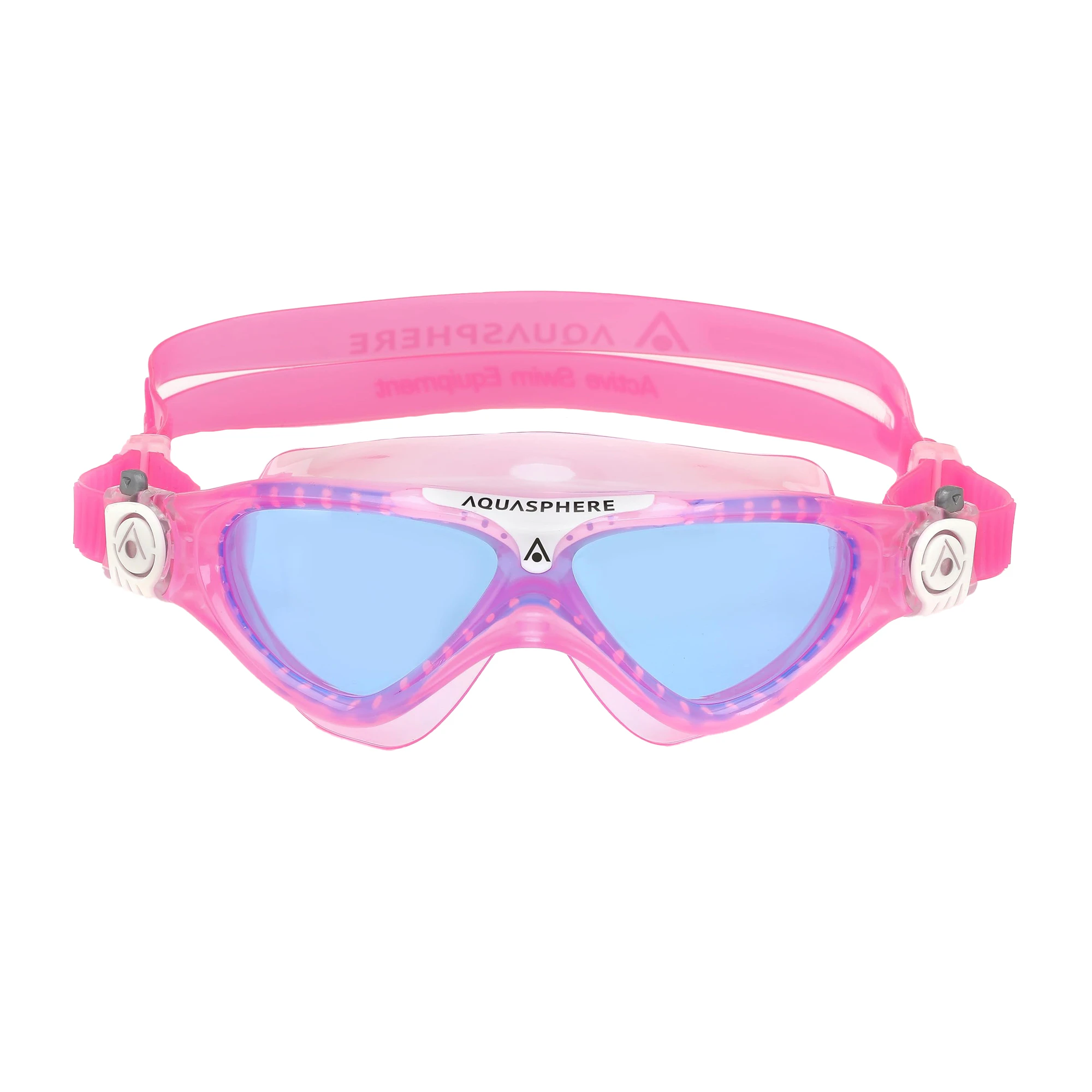 Aquasphere Childrens/Kids Vista Swimming Goggles (Pink/White) - CS467